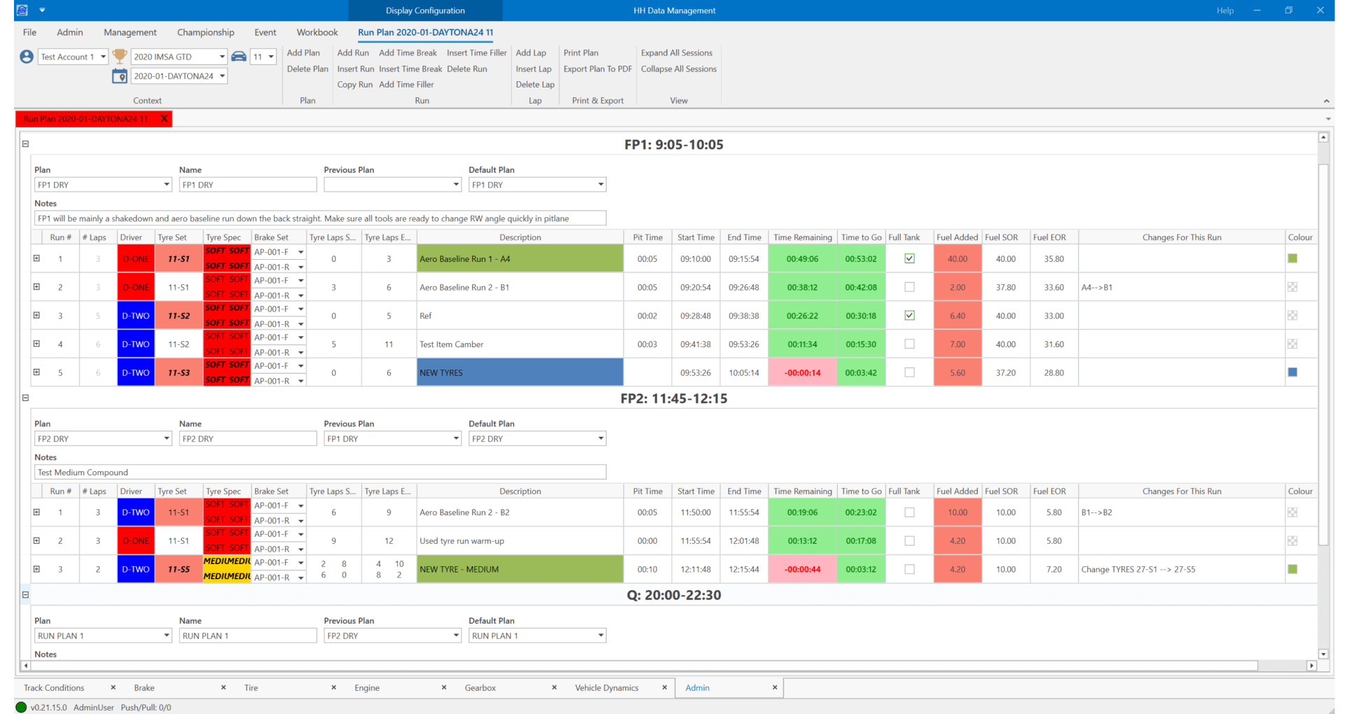 Hh Data Example HH Data Management - Collaborative database software for race teams